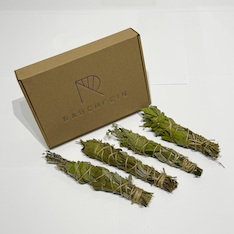 Räucherbündel Set „heimische Käruter“ - GeschenkSet zum Räuchern
