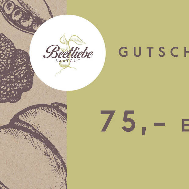 Beetliebe Wertgutschein - Onlinegutschein zum Ausdrucken