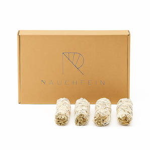 Räucherbündel Set „weißer Salbei“ - GeschenkSet zum Räuchern
