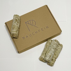 Räucherbündel Set „weißer Salbei“ - GeschenkSet zum Räuchern
