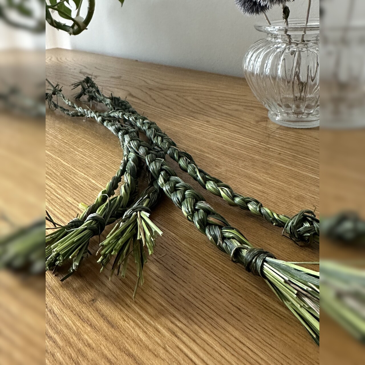 Räucherzopf aus Mariengras