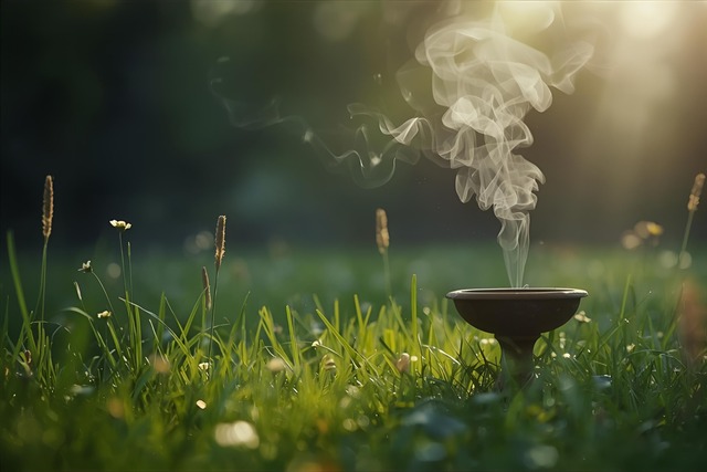 R&auml;uchern verbindet den Geist mit der Natur