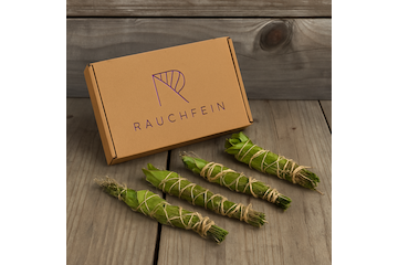 GeschenkSet „heimische Kräuter“ - Räucherbündel Set zum Räuchern