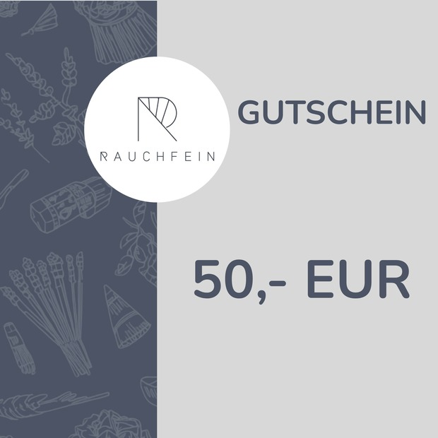Rauchfein Wertgutschein