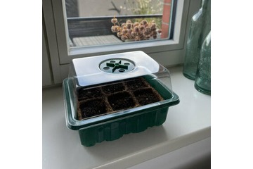 Anzuchtschale mit Deckel (Kunststoff)