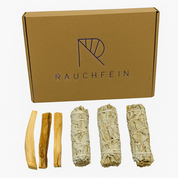 GeschenkSet „Achtsamkeit“ - Räucherbündel Set zum Räuchern