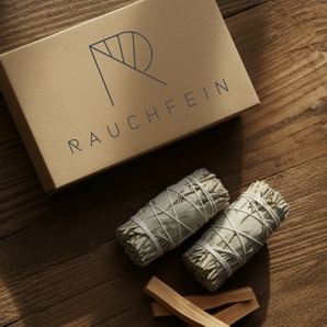 GeschenkSet „Achtsamkeit“ - Räucherbündel Set zum Räuchern