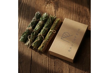GeschenkSet „heimische Kräuter“ - Räucherbündel Set zum Räuchern