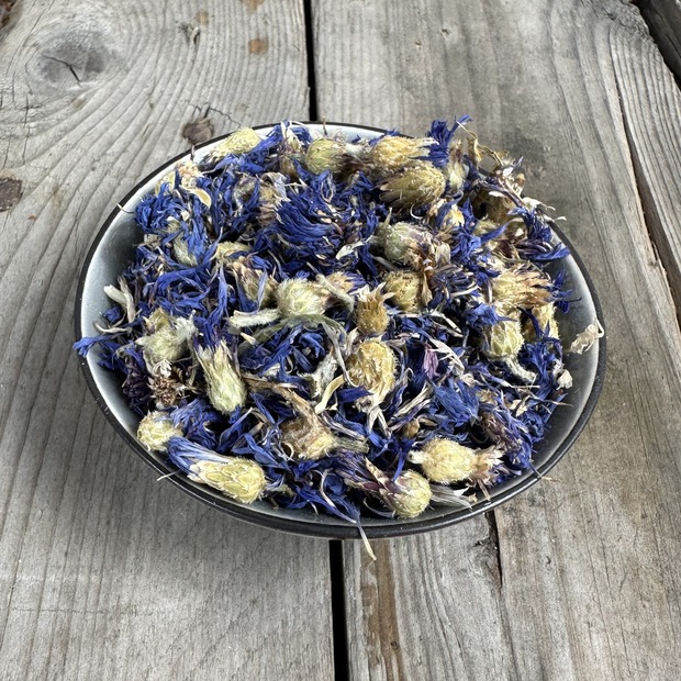 Räucherkraut Kornblumenblüten