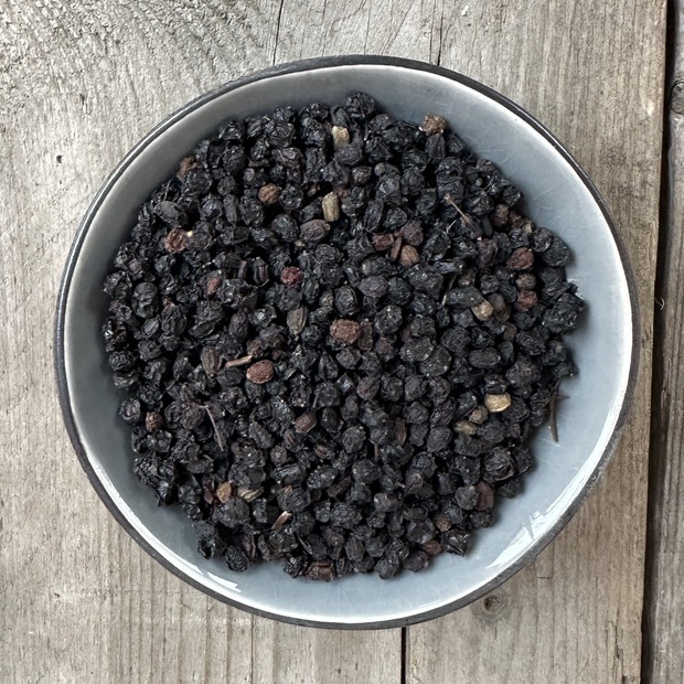 Räucherfrucht Holunderbeeren