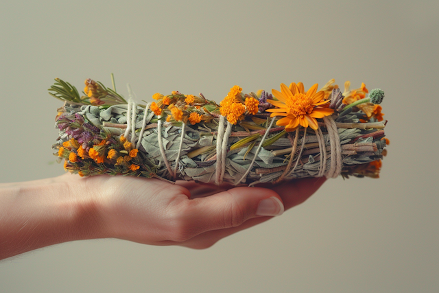 Bild von Räucherbündel selber machen🌿 Welche Kräuter passen